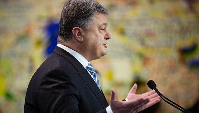 резидент Украины Петр Порошенко.