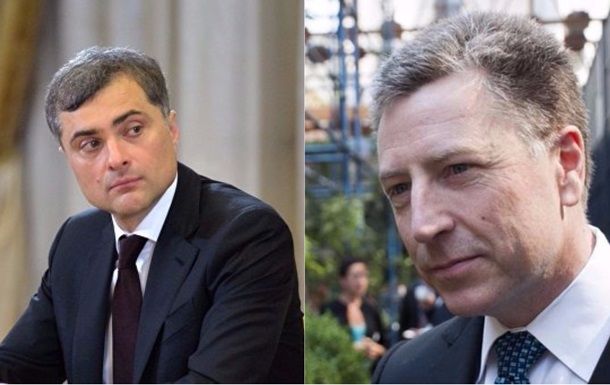 Сурков встретился с Волкером.