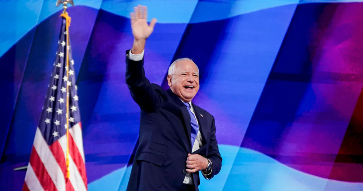Walz a acceptat nominalizarea pentru funcția de vicepreședinte al SUA.