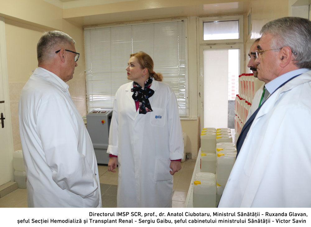 Vizită în contextul nemulțumirilor rudelor pacienților. Foto simbol: scr.md