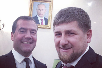 Рамзан Кадыров и Дмитрия Медведев являются активными пользователями интернета.