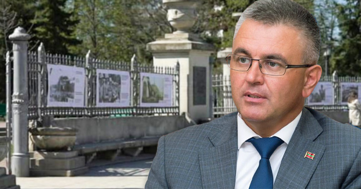 Красносельский предложил продублировать фотовыставку в Кишиневе к 9 Мая. Коллаж: Point.md.