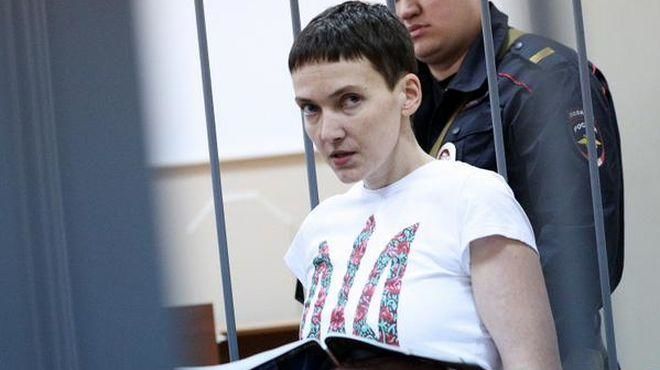 Летчица Надежда Савченко.