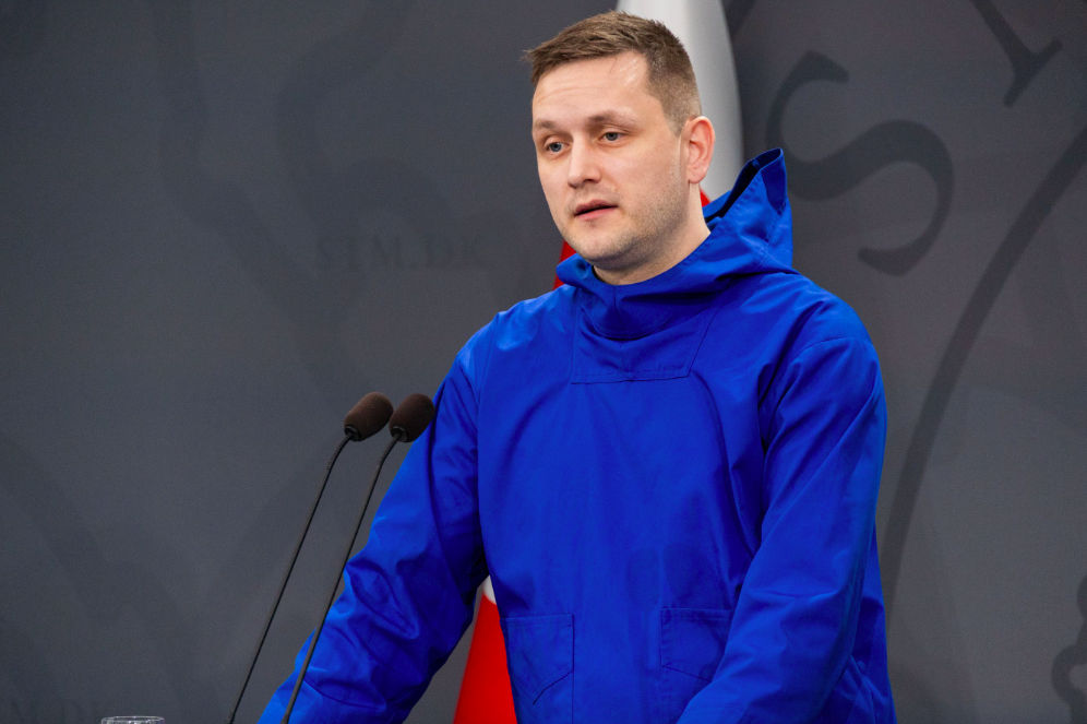 Премьер-министр Гренландии Йенс-Фредерик Нильсен.