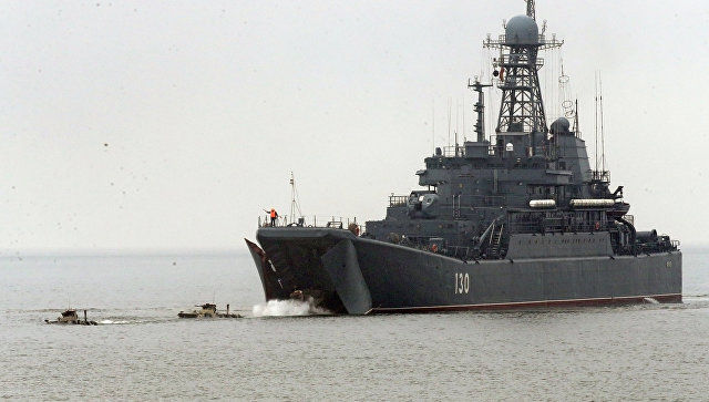 На Украине похвастались перехватом российского военного корабля.