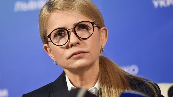 Опрос показал, что Тимошенко лидирует в предвыборном рейтинге на Украине.