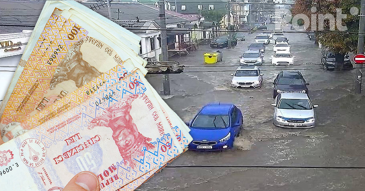 Ущерб, нанесенный наводнениями в Кишиневе, составил 40 млн леев.