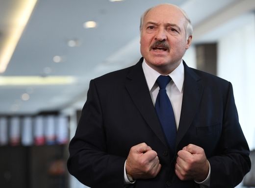 Белорусский лидер Александр Лукашенко.