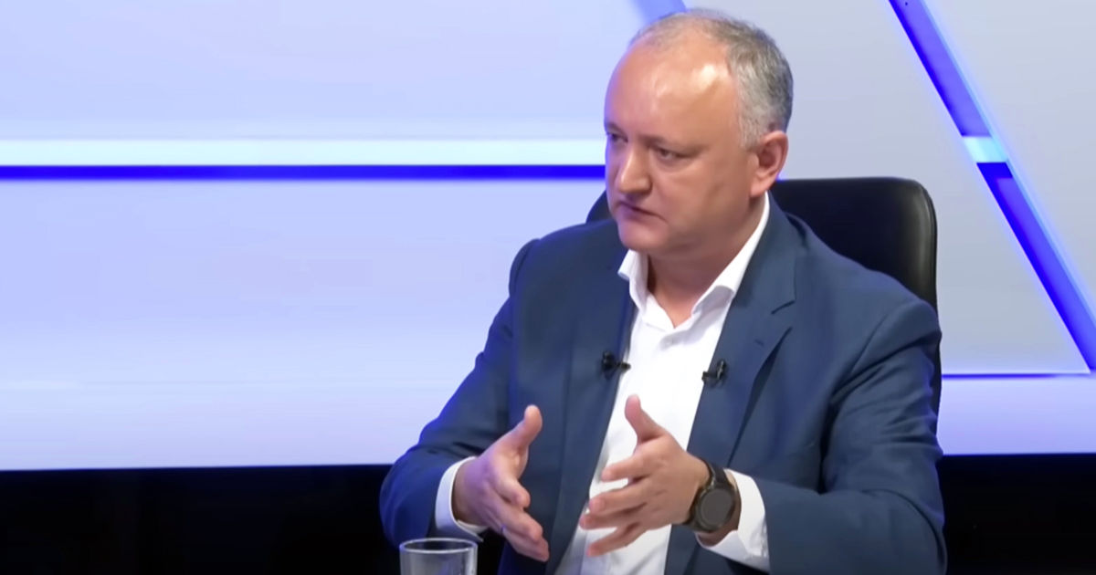 Додон: Санду под нажимом Запада втягивает Молдову в украинский конфликт.