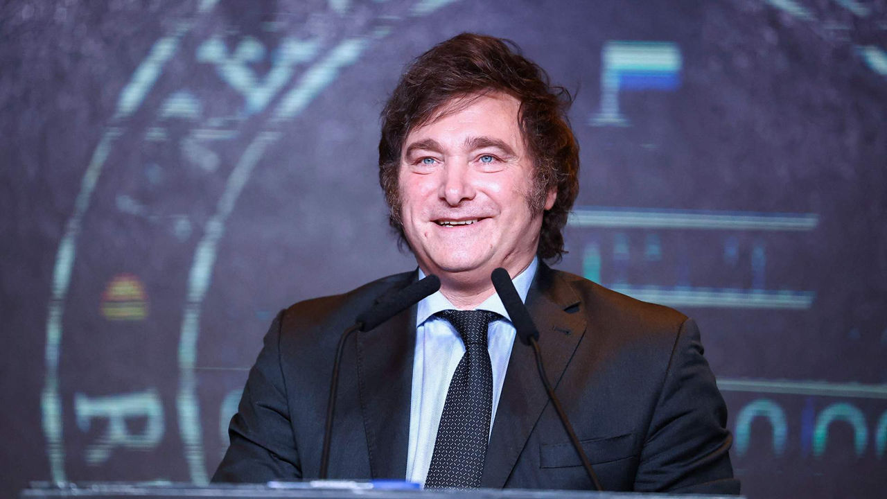 Президент Аргентины Хавьер Милей.