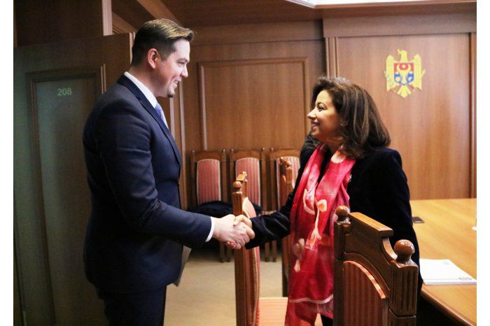 Глава МИДЕИ встретился с новым представителем-резидентом ПРООН в Молдове.