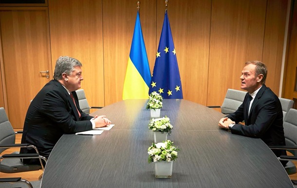 Туск встретился с Порошенко в рамках подготовки к саммиту Восточного партнерства.