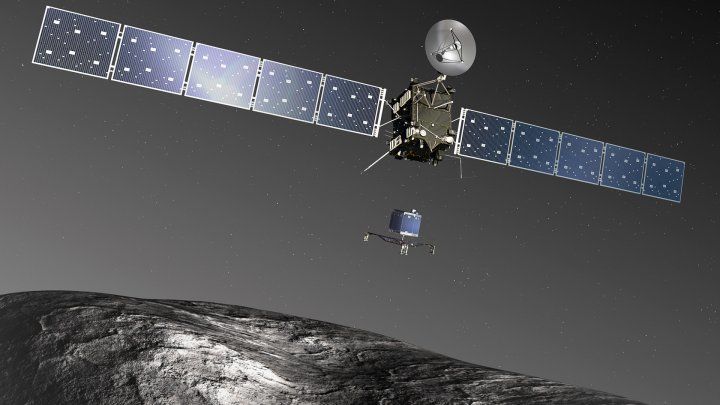 O ultimă fotografie realizată de sonda Rosetta, cu cometa 67P, a fost recuperată de ESA.