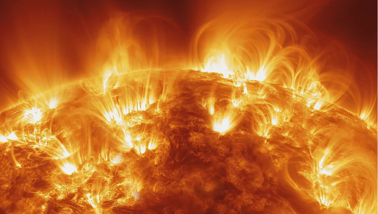Pe Soare au avut loc mai multe erupții solare.