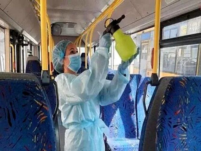 Общественный транспорт в Гагаузии будут дезинфицировать после каждого рейса.
