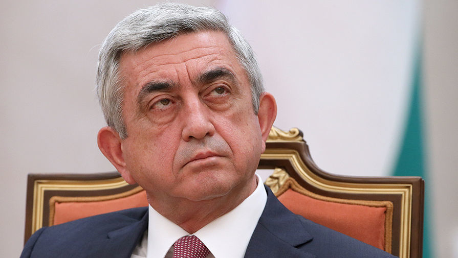 Бывший президент Армении Серж Саргсян.