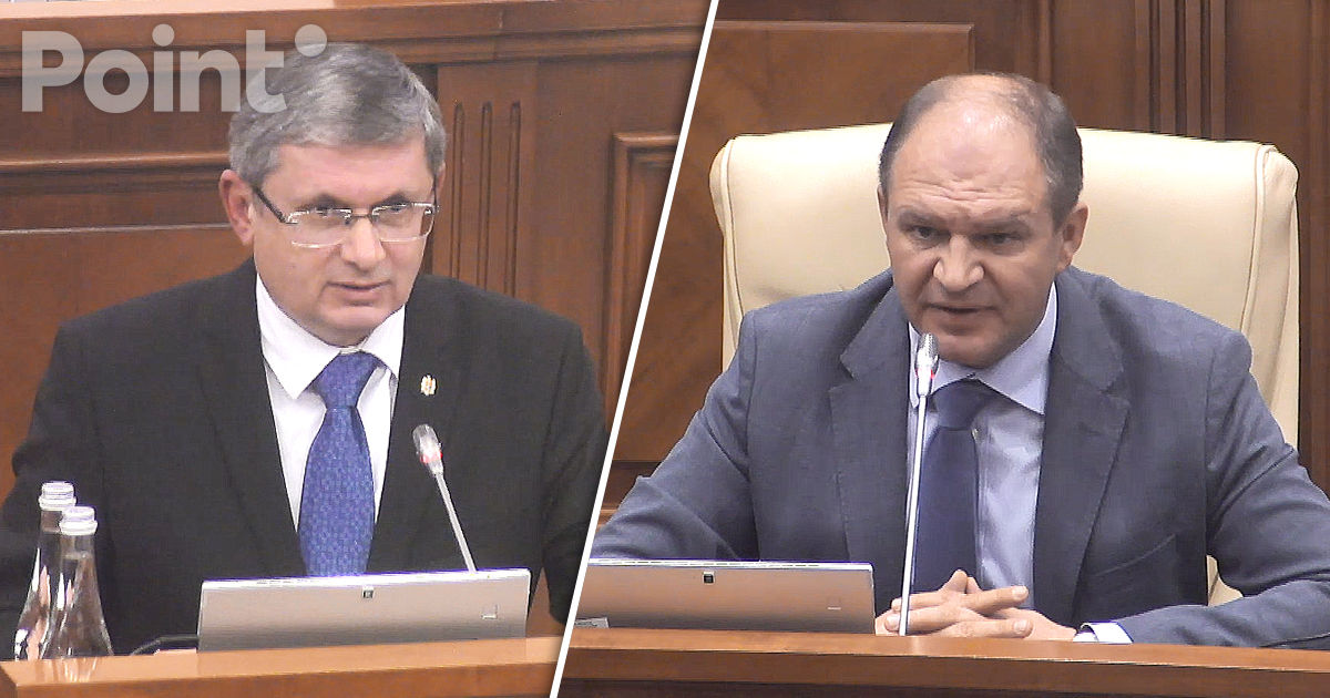 Prima sesiune a noului Parlament a început cu o ceartă: Grosu și Ceban s-au acuzat reciproc.