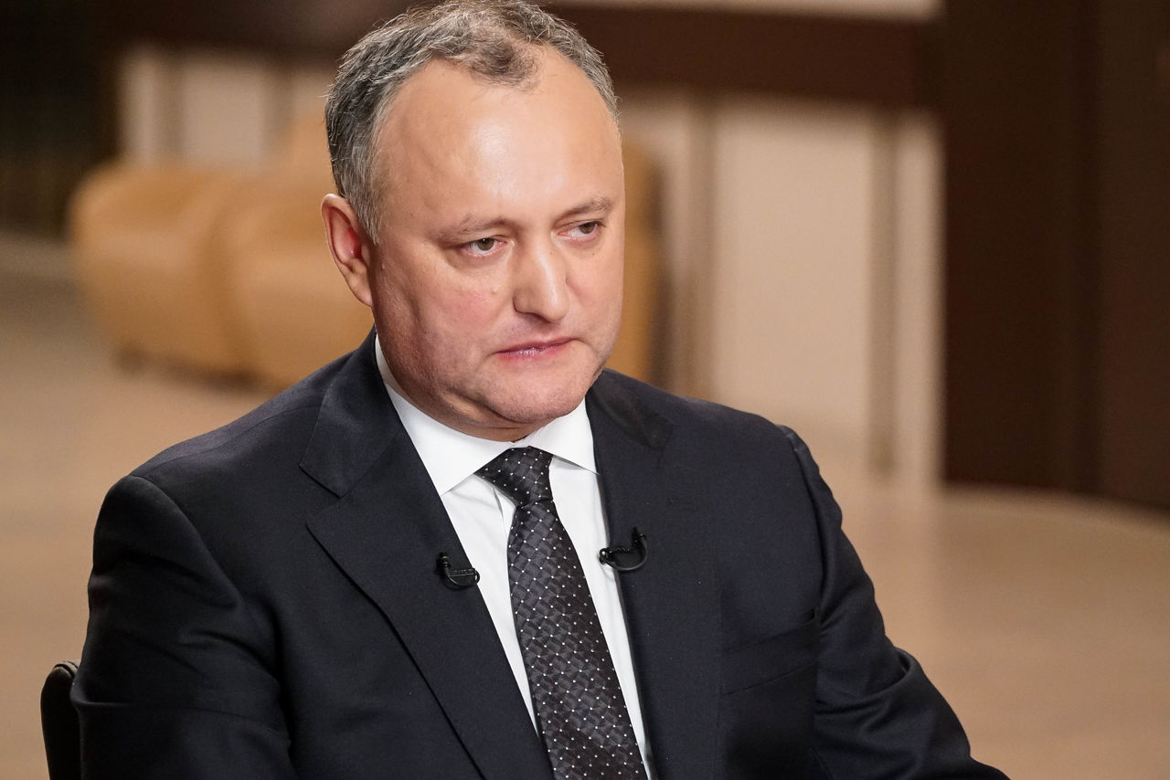 Президент РМ Игорь Додон.