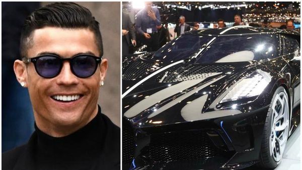 Автомобиль Bugatti Voiture Noire пополнил «конюшню» нападающего «Ювентуса» Криштину Роналду.
