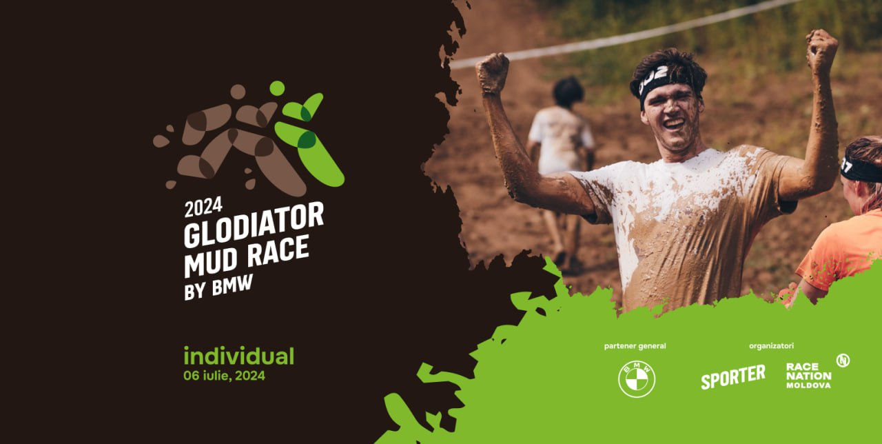 Glodiator Mud Race by BMW 2024: герои грязи не боятся.