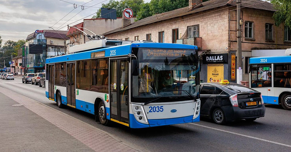La Bălți au fost redenumite unele rute de troleibuz și introduse altele noi.