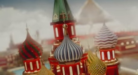 В ролике ФИФА к ЧМ-2018 звезды на башнях Кремля заменили на кресты.