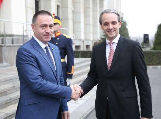 Главы оборонных ведомств Румынии и Республики Молдова обсудили двустороннее сотрудничество. Фото: infoprut.ro.