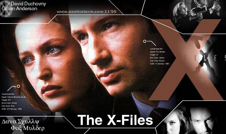 Scully şi Mulder din "X Files” s-au cuplat şi în viaţa reală