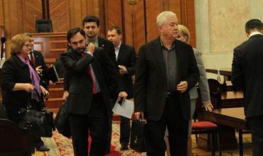 PCRM a părăsit și astăzi sala de ședințe. 