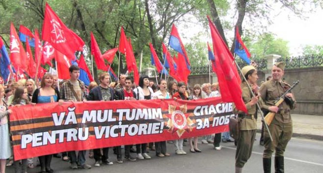 Ieri, în capitală, dar şi în întreaga republică, a fost marcată cea de-a 67-a aniversare de la victoria asupra fascismului în cel de-al Doilea Război Mondial