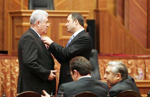 Филат удивлен заявлениями Воронина о "инициировании революции".