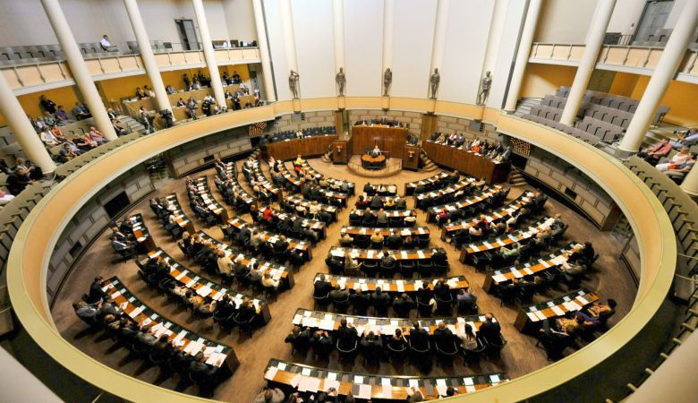Парламент Финляндии.