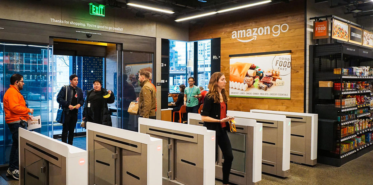 Первый робомагазин Amazon открывается для широкой публики.