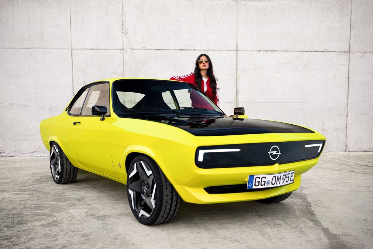 Opel возродила купе Manta в виде электрокара.