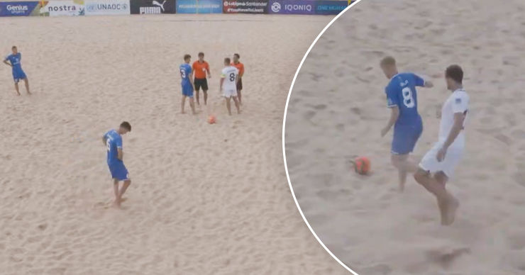 Сборная РМ по пляжному футболу не прошла в Euro Beach Soccer League. Коллаж: Point.md