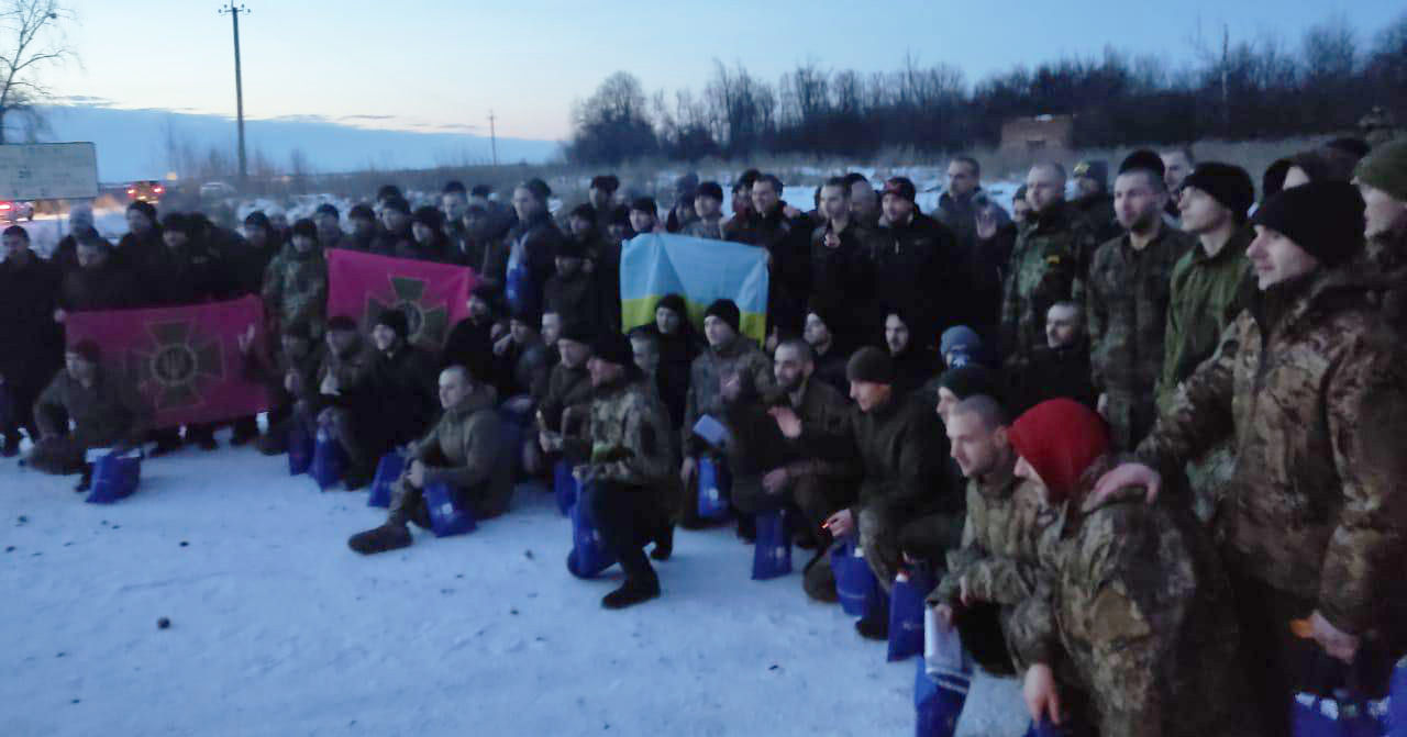 Украина вернула из плена еще 100 военных.