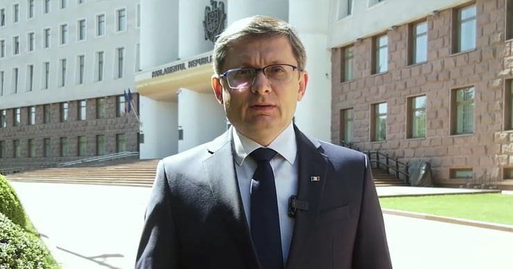 Председатель парламента Игорь Гросу. 