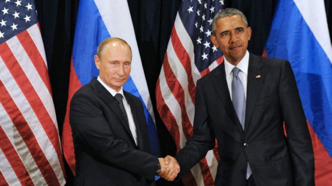 Президенты России и США.