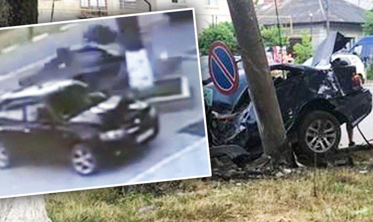 Появилось видео смертельного ДТП в Унгенах.