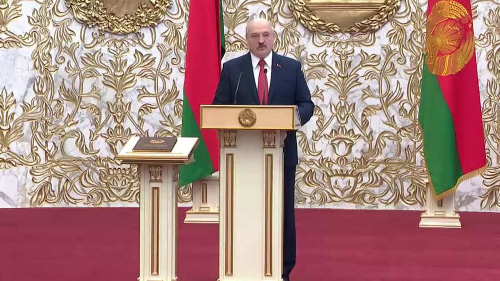 Лукашенко заявил о провале цветной революции в Белоруссии. Фото: ntv.ru.
