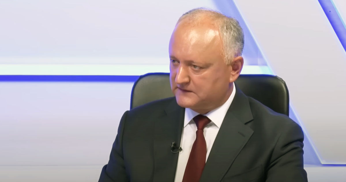 Додон: Трое министров в кабмине Речана – односельчане.