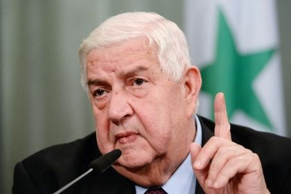 Глава МИД Сирии Валид Муаллем. Фото: Илья Питалев / РИА Новости