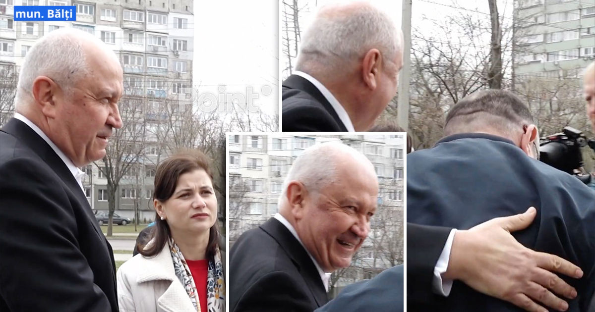 Munteanu, la Bălți: Eu ca și Karlson, am zburat, dar am promis că mă voi întoarce.
