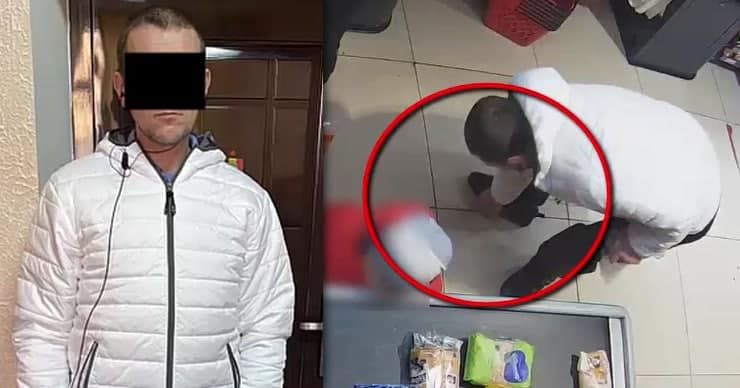 Камеры видеонаблюдения зафиксировали момент кражи денег у пожилой женщины.