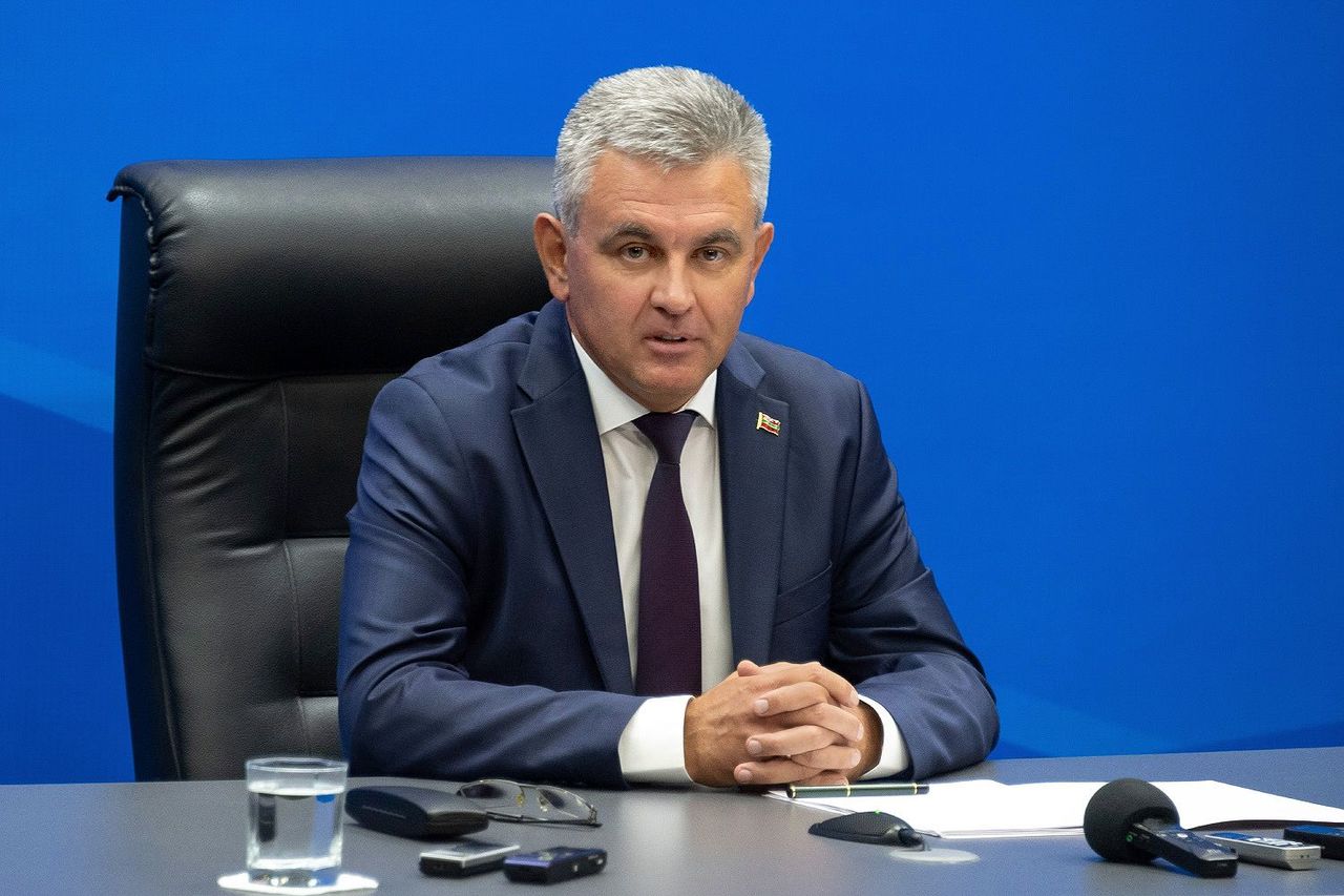 Глава приднестровского региона Вадим Красносельский.