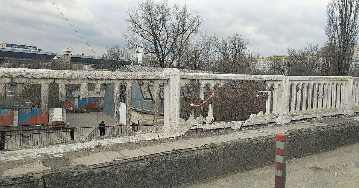 Мост на улице Измаильской в Кишиневе не отремонтируют в этом году.