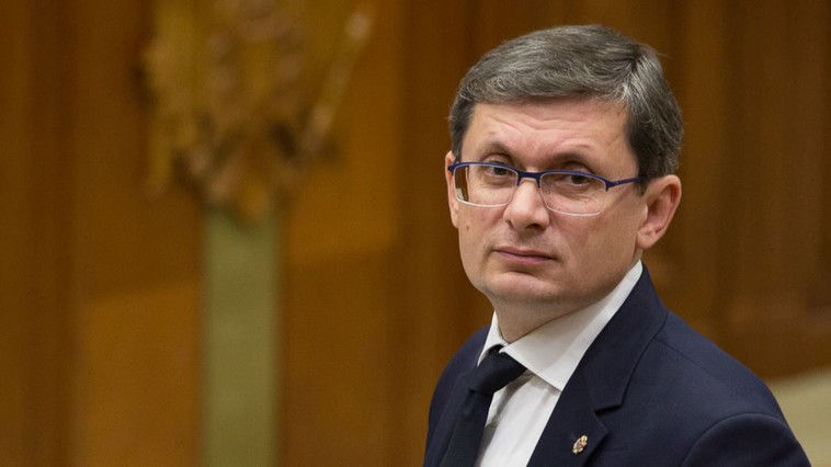 Председатель парламента Игорь Гросу. 