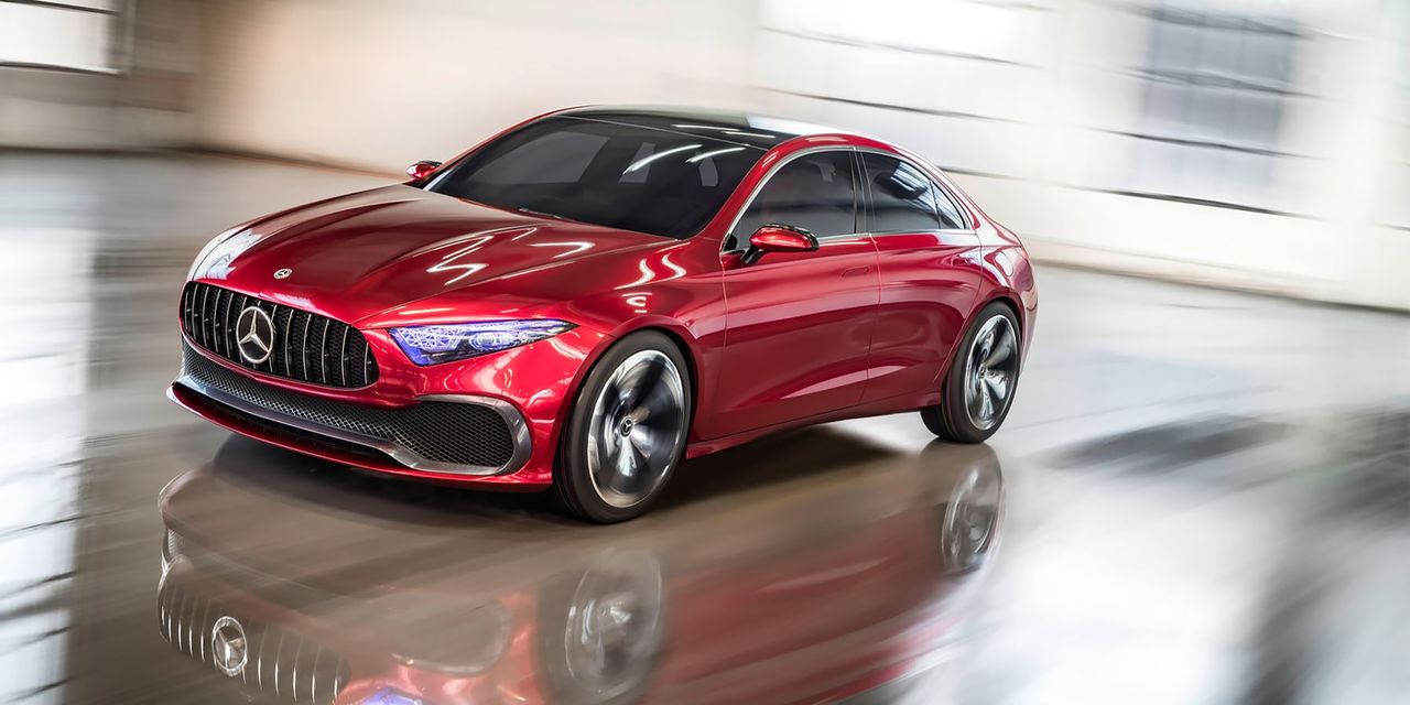 Прототип носит название Concept A и является предвестником седана A-Class.