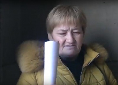 O activistă, condamnată la închisoare cu executare pentru huliganism. Foto: CrimeMoldova