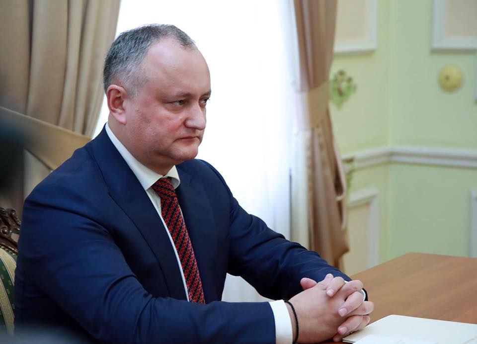 Şefia ANI, decisă până la finele anului curent. Dodon: Examinăm. Foto: facebook.com